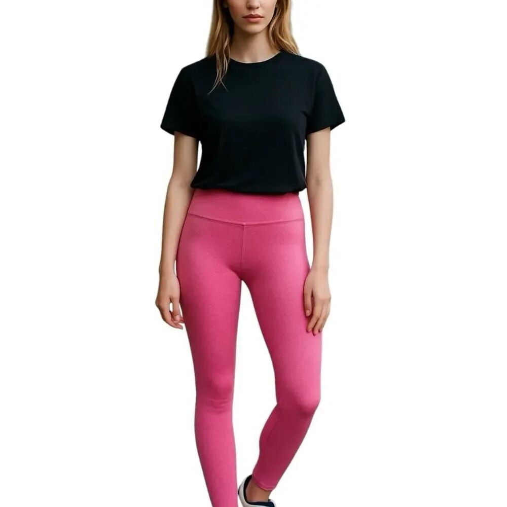 Aqua Athletic High Rise 7/8 Leggings Med